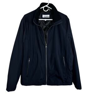 Calvin Klein Men's Classic Midweight Stand Collar Jacket Coat Size Medium Navy